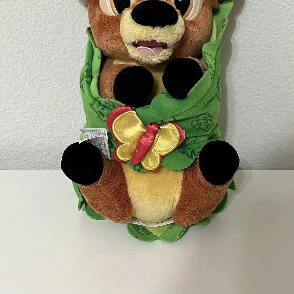 Disney Parks Disney Babies Bambi Baby Plush with Green Butterfly Blanket
